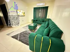 Two-bedroom apartment with a living room | Fully furnished with brand new furniture