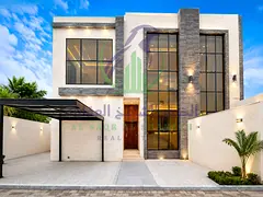 First Occupancy Four Bedroom Villa with Living Room for Annual Rent in Al Jazzat Sharjah Large Priva