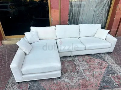 Eichholtz L Shape Sofa Beige