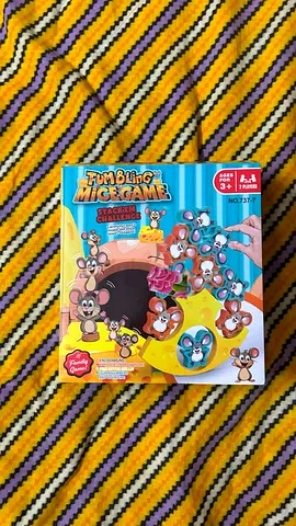 Tumbling Mice Stackable Challenge Kids Board Game - Like New
