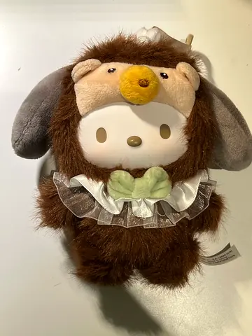 Pochacco (dressed as a Hedgehog) character from the official MINISO x Hello Kitty and Friends: Anima
