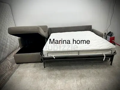 Like new condition marina home lshape sofabed