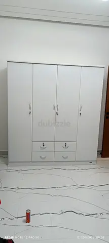 4 door wood wardrobe brand new sale