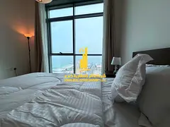 Luxury second-occupancy apartment ✨ One bedroom, living room, and balcony for monthly rent in Ajma