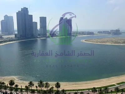 افخم ثلاث غرف وصالة للاجار في التعاون إطلالة بحرية كاملة شهر مجاني تكييف مجاني جيم ومسبح غرفة خادمة ماستر خزائن حايط بلكونه دفعات مرنه