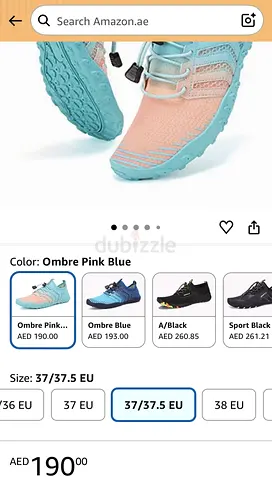 Lightweight women's running sneakers - ombre pink blue, EU 37/38