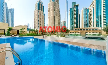 غرفة نوم واحدة مطلة على البرج | فيدا ريزيدنس داون تاون | شقة فندقية مفروشة