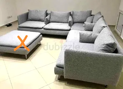 Perfect condition IKEA Sodhremn L Shape Sofa