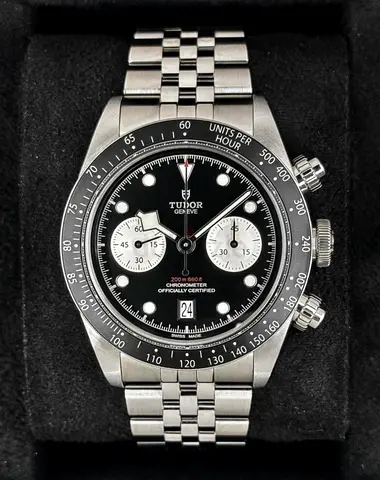Tudor Black Bay Chrono “Reverse Panda” 1:1 Clone With Box And Card