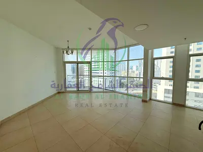 Three BHK in Al Taawun open view balcony maid room laundry wardrobes near Corniche