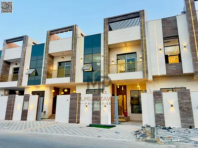 Townhouse for sale at ajman| al zahia area| 4 master rooms,majlis,hall,roof | freehold| the price i