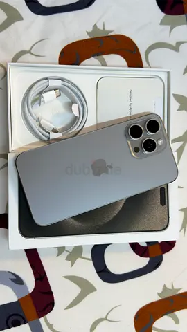 Iphone 15 promax 256gb Natural titanium