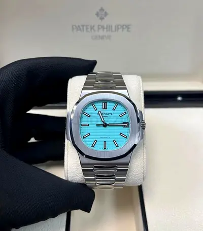 Patek Philippe Nautilus Tiffany Blue Limited Edition 1:1 Clone With Box And Card