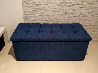 Tufted Storage bench