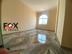 Room and living room for annual rent in Al Jurf 3 area, balcony with open view, spacious, master bed