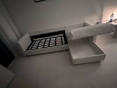 Ikea Gronlid L shape sofa bed Beige