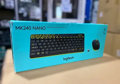 LOGITECH MK240 NANO WIRELESS KEYBOARD