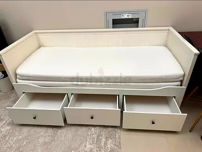 Ikea hemnes day bed with mattress 2