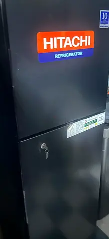 Hitachi Stainless Steel Refrigerator - 2 Door, Washing Machine,Ac 2 ton&Tv 65inch