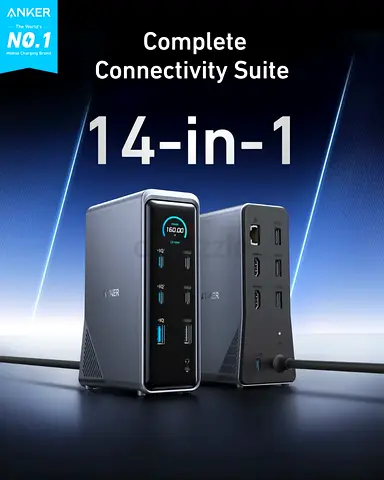 Anker 14-in-1 Docking Station / USB-C Hub - Complete Connectivity Suite