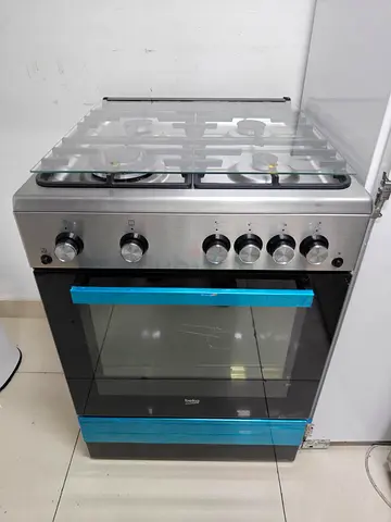 Free delivery Beko Gas Cooker with 4 Burners and Oven 60 cm