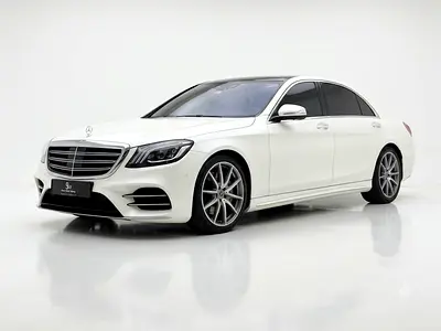 MERCEDES S450 4MATIC || 2020 AMG (109,000KM)ONLY..!! GCC FSH || UNDER WARRANTY..!!