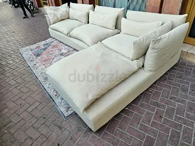 High quality Marina Home Feather filled L Shape Sofa