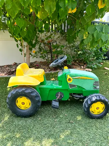 John Deere Ride-On Pedal Tractor for Kids