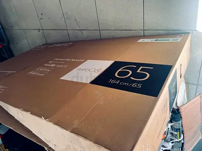 Lg 65 inch emty box only with thermacol