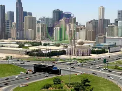 Two bedroom apartment for annual rent in Al Majaz 2 Sharjah with free gym swimming pool and parking 