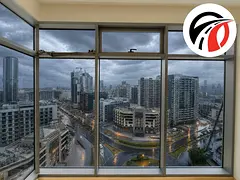 Chiller free Spacious 2BR + Maid |3 Balconies| Garden & Pool View| Like Brand New | Prime Arjan Loca
