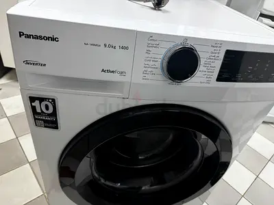 Panasonic 9kg Front Load Washing Machine - 1400 RPM, Inverter (Good Condition)
