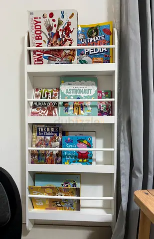 Children’s Wall Bookshelf 118cm50cm12cm
