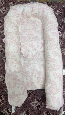 Pink  Baby Nest with Buckle Closure
