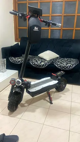 Nanrobot Electric Scooter with Off-Road Tires and Storage Bag
