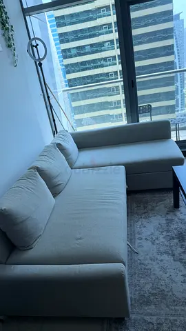 4-Seater L-Shaped Sofa Bed (Spacious & Comfortable)