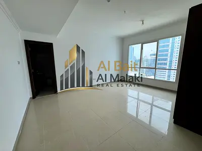 2-Bedroom Apartment for Annual Rent in Al Majaz 2, Sharjah, with 1 master bedroom, 3 bathrooms, central AC and parking. AED 58,000 yearly, payable in