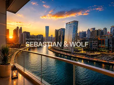Burj View | Two Living rooms | Rented