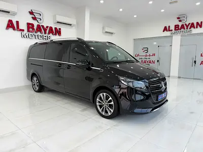 مرسيدس بنز V300 2025 اسود / اسود خليجي