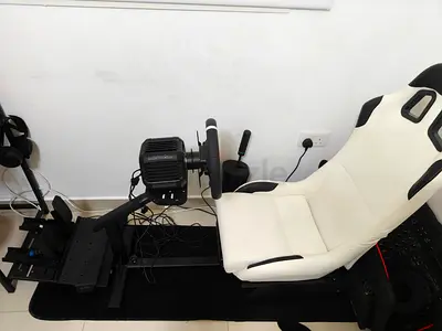 Logitech RS50 with accessories and seat
