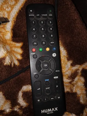 Humax Universal TV/Set-top Box Remote Control - Working Condition