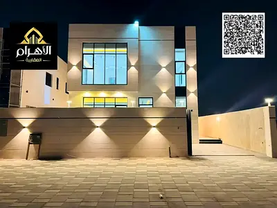 For Sale | Luxury Villa with Pool in Al Zahiyah – Ajman. Prime location in Al Zahiyah, with a modern design and high-end finishes, ideal for family li