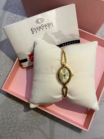 Original EverSwiss Ladies Watch | Brand New | Gold Tone | With Box