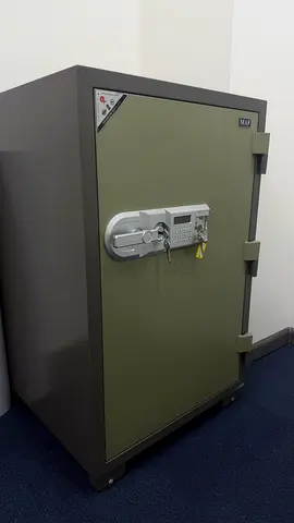 Heavy-Duty Fire/Waterproof Safe with Electronic Lock - Large