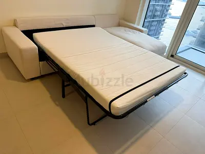 IKEA sofa bed vimle L shape beige