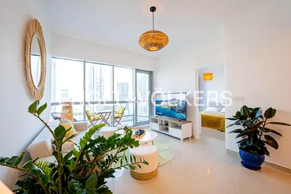 Fully Furnished | Rare Layout | Marina View