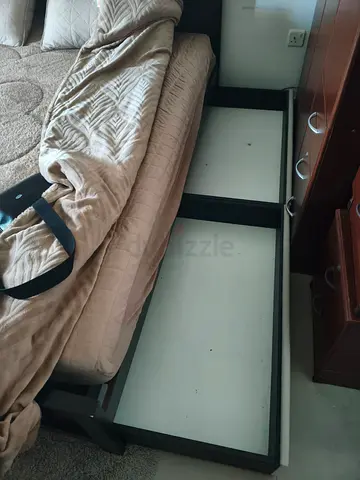 four pieces under-bed storage drawer