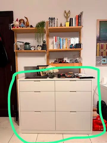 IKEA white six-drawer dresser — brand new! Never used. Assembled by Ikea, but didn’t fit my space.