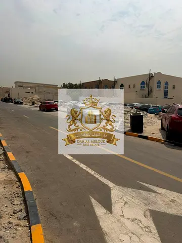 For Sale in Sharjah Al Yarmouk Area Residential Investment Land, 21423 sq ft, Prime Corner Location on Two Streets
