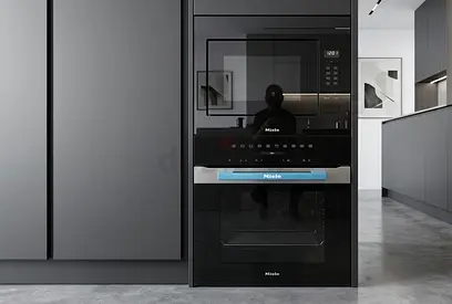 Miele Latest Model Brand New Stock 60cm Built-In Electric Oven & Microwave Set